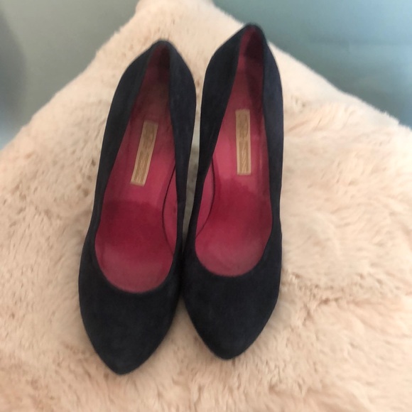 💙 blue suede Shoes! Buffalo London size 39 - Picture 4 of 11